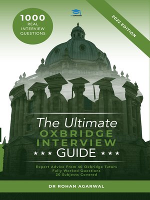 cover image of The Ultimate Oxbridge Interview guide